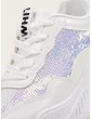 Contrast Sequins Decor Chunky Sole Trainers