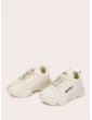 Lace-up Front Letter Print Chunky Sneakers