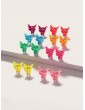 Butterfly Design Hair Claw 8pairs