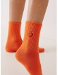 1pair Cherry Embroidery Socks