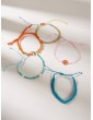 Daisy Decor Braided String Bracelet 5pcs