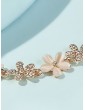 Flower Detail Chain Bracelet 1pc