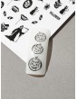 Halloween Skull Pattern Nail Stickers