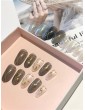 Star Decor Fake Nail 24pcs With Double Side Tape