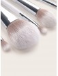 Duo-fiber Two Tone Handle Makeup Brush 11pcs
