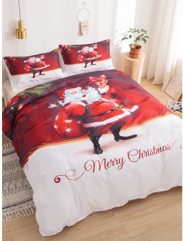 Santa Claus Print Sheet Set