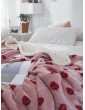 Strawberry Print Blanket 1PC