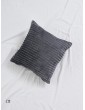 1pc Solid Suede Cushion Cover
