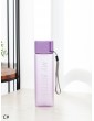 Letter Print Square Water Bottle 1pc