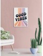 Simple Colorful Road & Slogan Wall Art Print