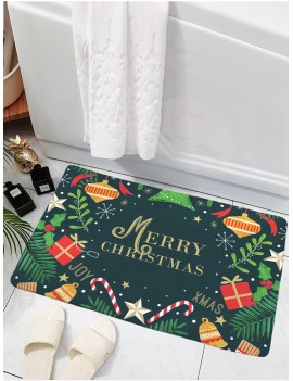 Christmas Print Floor Mat