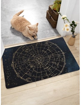 Starry Sky Print Floor Mat