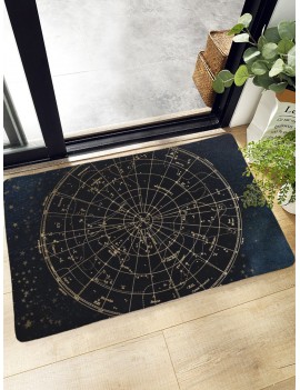 Starry Sky Print Floor Mat