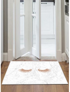 Eyelash Print Doormat