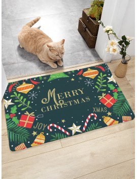 Christmas Print Floor Mat