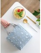 Portable Simple Pattern Lunch Bag 1pc
