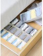 Multi-compartment Underwear Storage Box 1pc