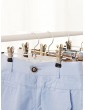 Non-slip Pants Hanger With Clips 1pc