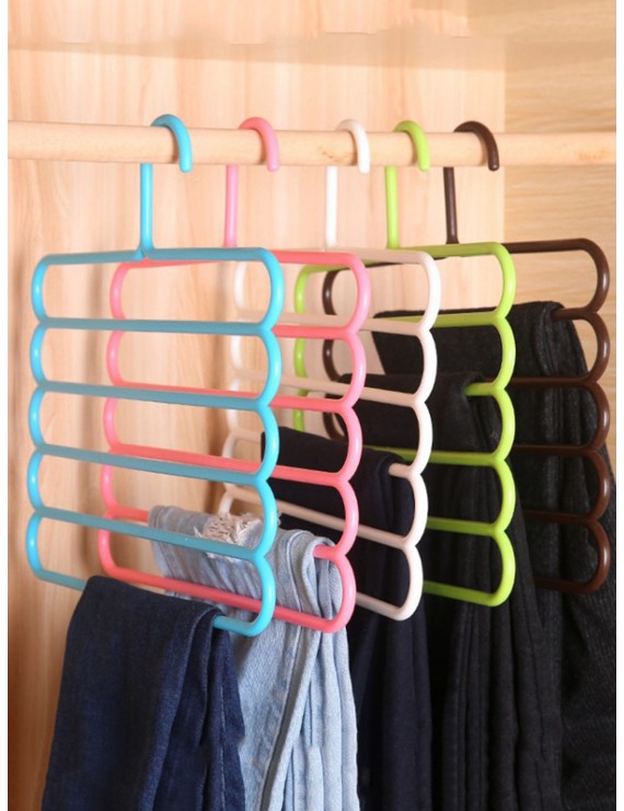 Random Color Multi Layer Pants Hanger 1pc
