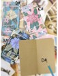 1pack Flower Print Cover Notebook