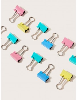 40pcs Colorful Metal Binder Clip