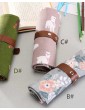 Animal Print Roll Up Pencil Bag 1pc