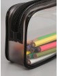Transparent Zipper Pencil Case 1pc