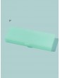 1pc Translucent Matte Texture Pencil Case