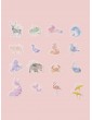 Animal Print Sticker 40pcs