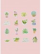 50pcs Plant Print Sticker