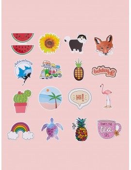 Cute Mixed Pattern Sticker 30pcs
