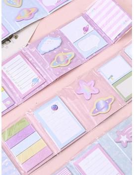 Planet Print Cover Sticky Note 240sheets