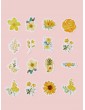 Floral Print Sticker 45pcs