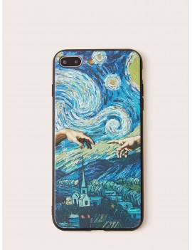 Starry Night Pattern iPhone Case