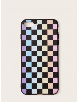 Colorful Checkered Pattern iPhone Case