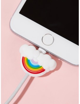 Rainbow Design Charger Cable Protector